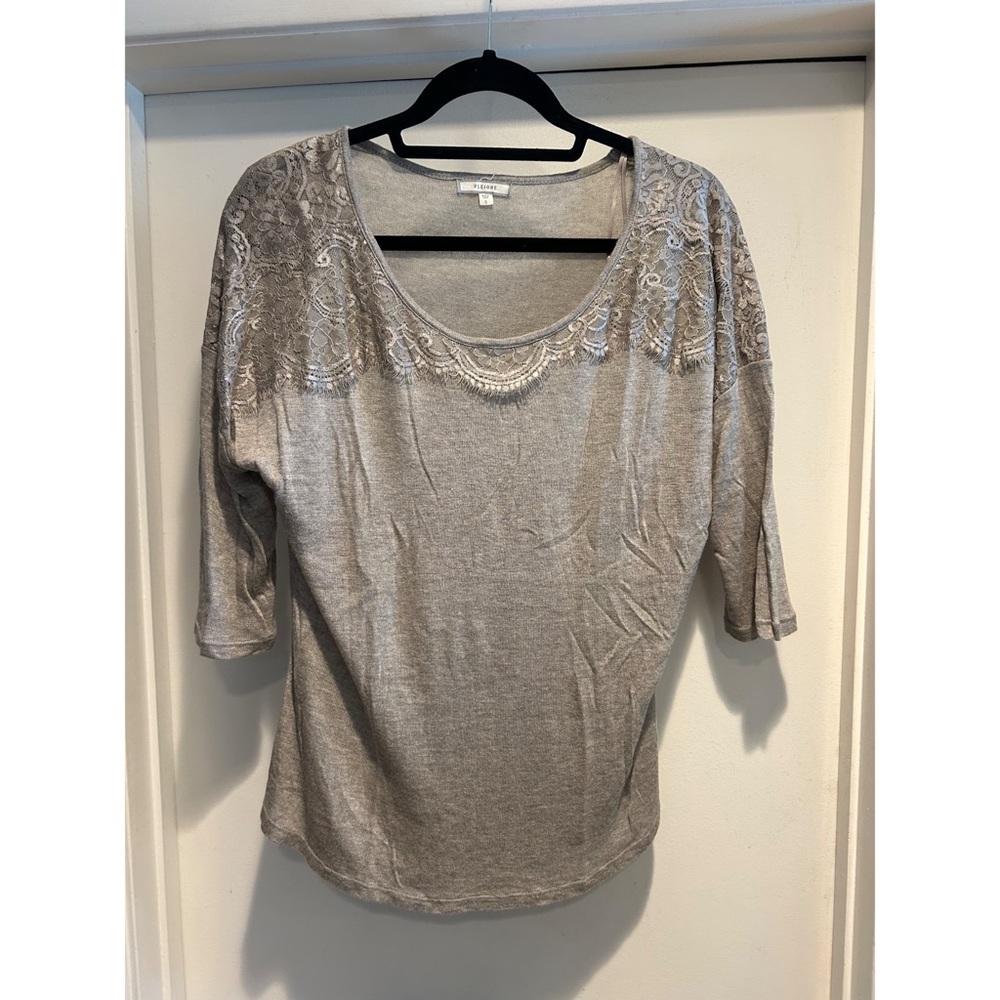 Lace Trim Top